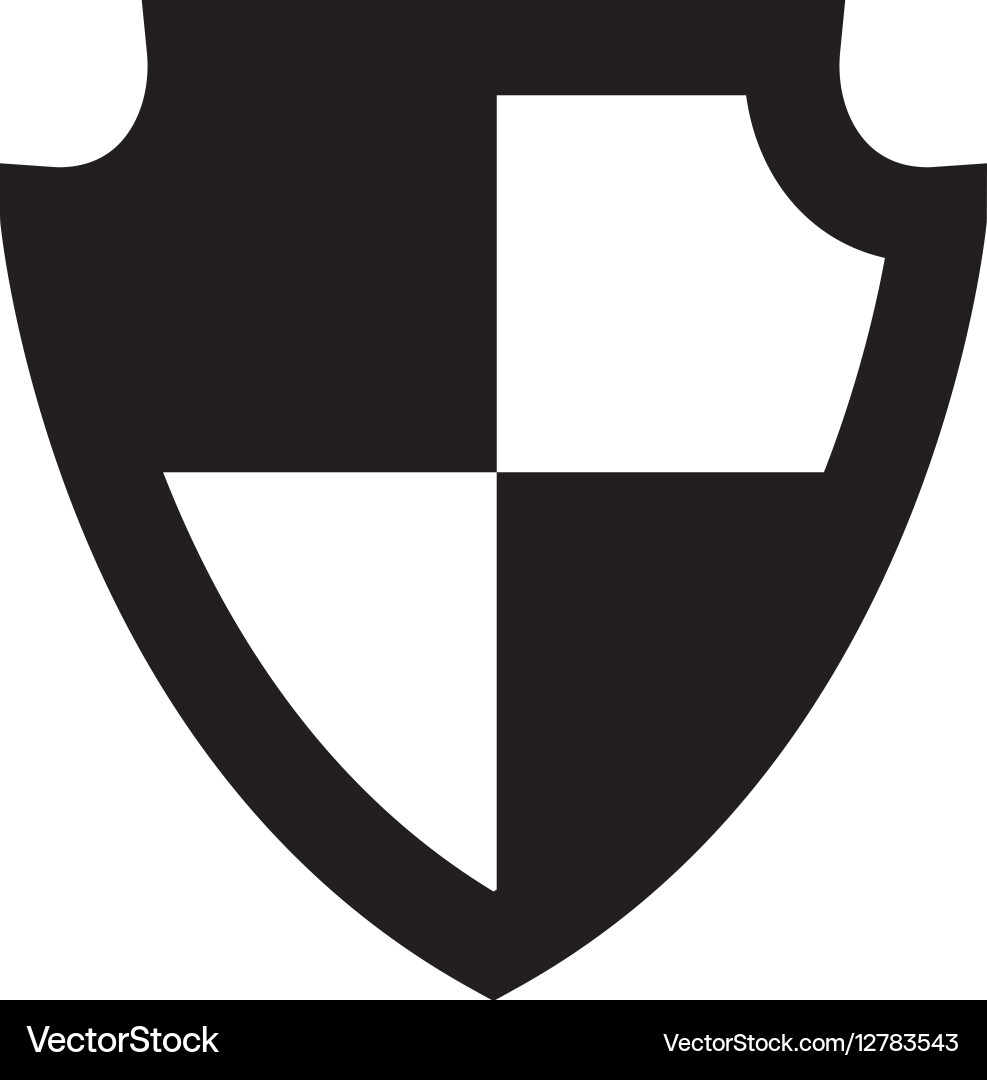 Cloud computing security system vector image