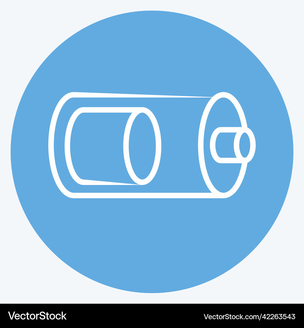 Icon half battery suitable for web interface Icon half battery suitable for web interface Vector Image