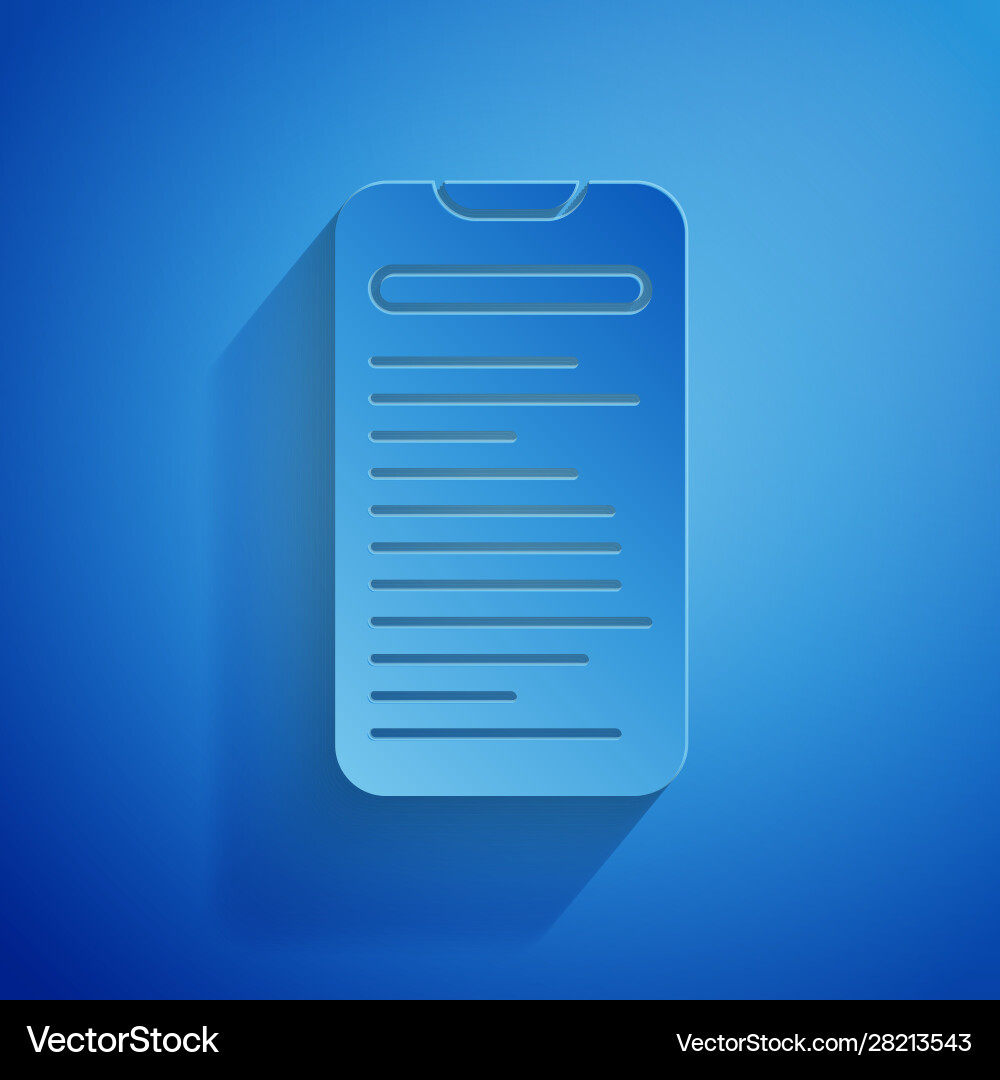 Paper cut computer api interface icon isolated Paper cut computer api interface icon isolated vector image