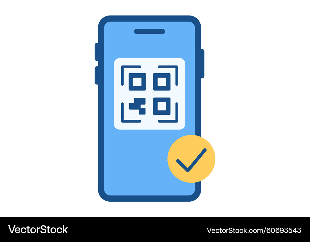 QR Code Payment Icon – Royalty-Free Vector | VectorStock