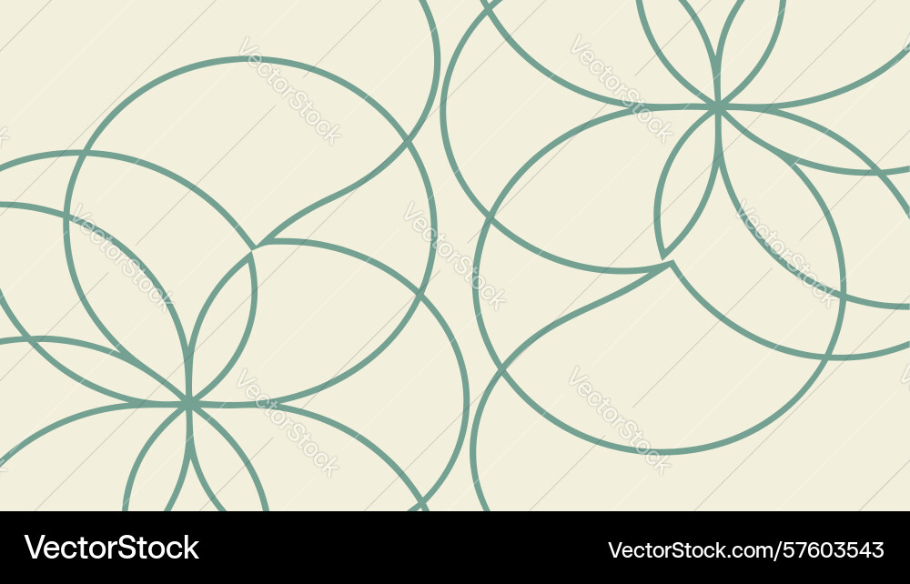 Simple geometric intersecting lines pattern vector image