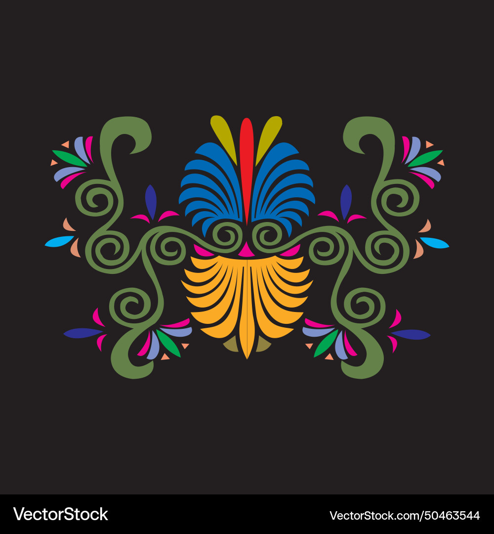 Abstract colorful background print Vector Image