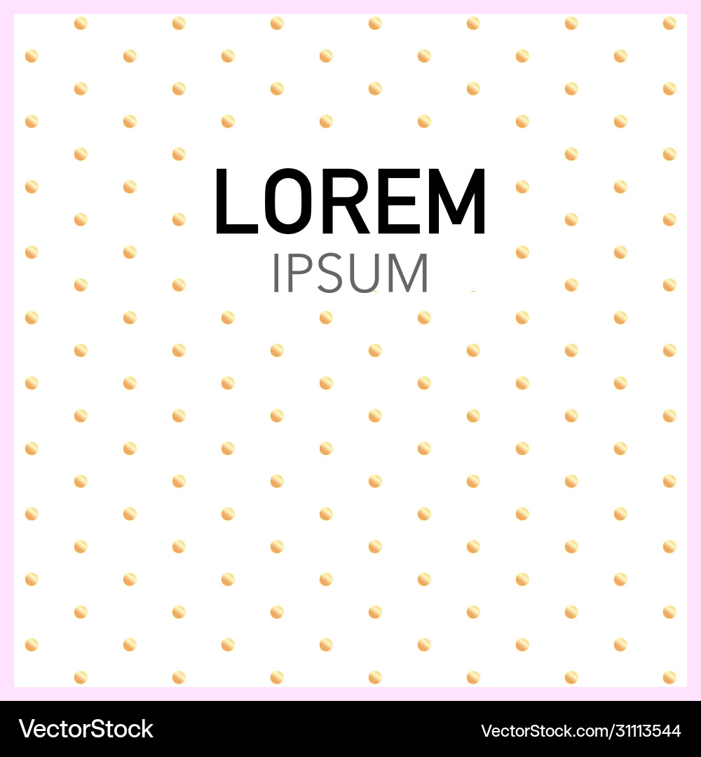 Shiny dots design pattern background label Shiny dots design pattern background label vector image