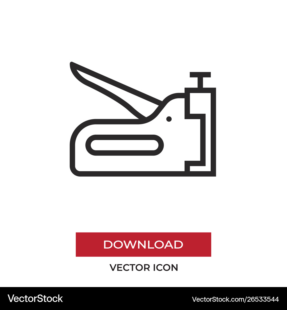 Stapler icon in modern style for web site Stapler icon in modern style for web site vector image