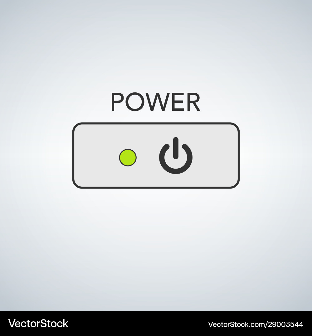 User interface switch button on off User interface switch button on off Vector Image