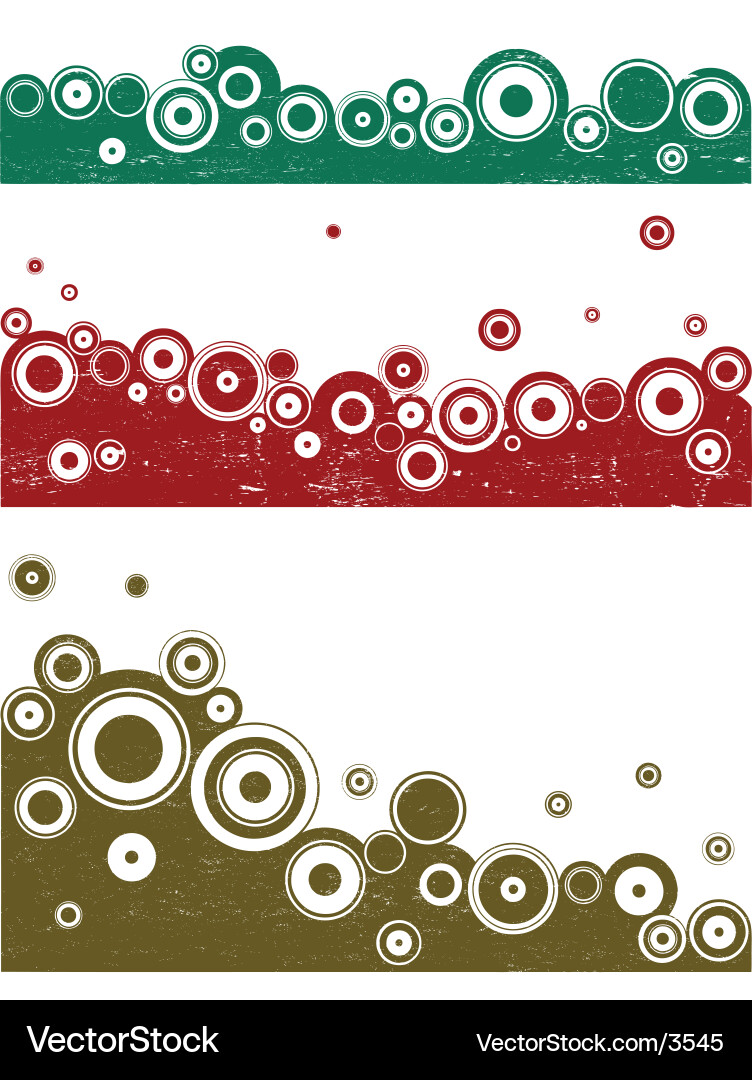 Abstract Circle Background vector image
