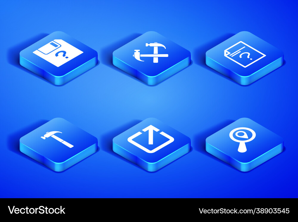 Set search location unknown document open in new Set search location unknown document open in new Vector Image