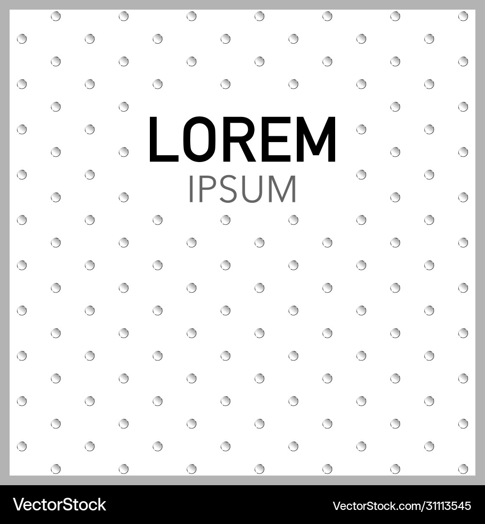 Shiny dots design pattern background label vector image
