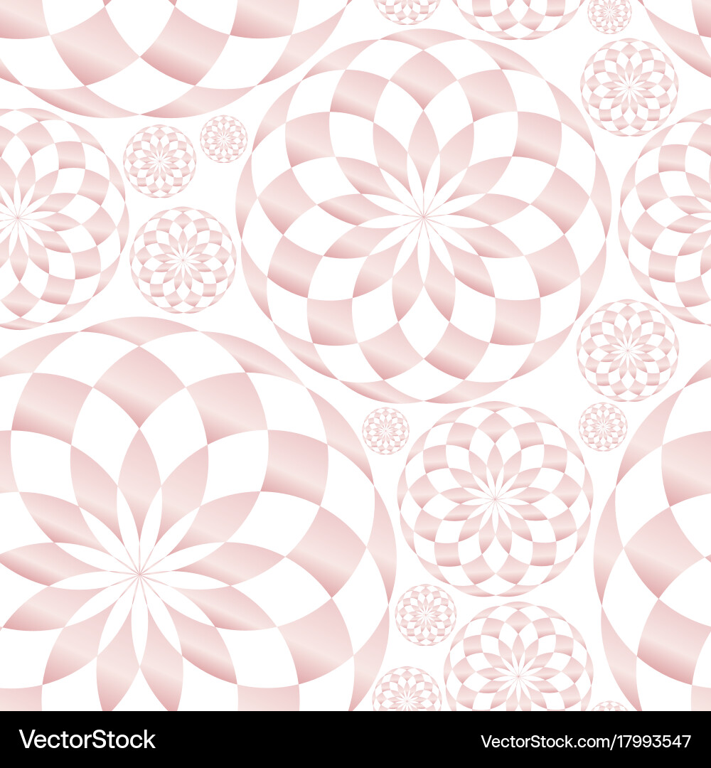 Abstract geometric kaleidoscope pattern texture vector image
