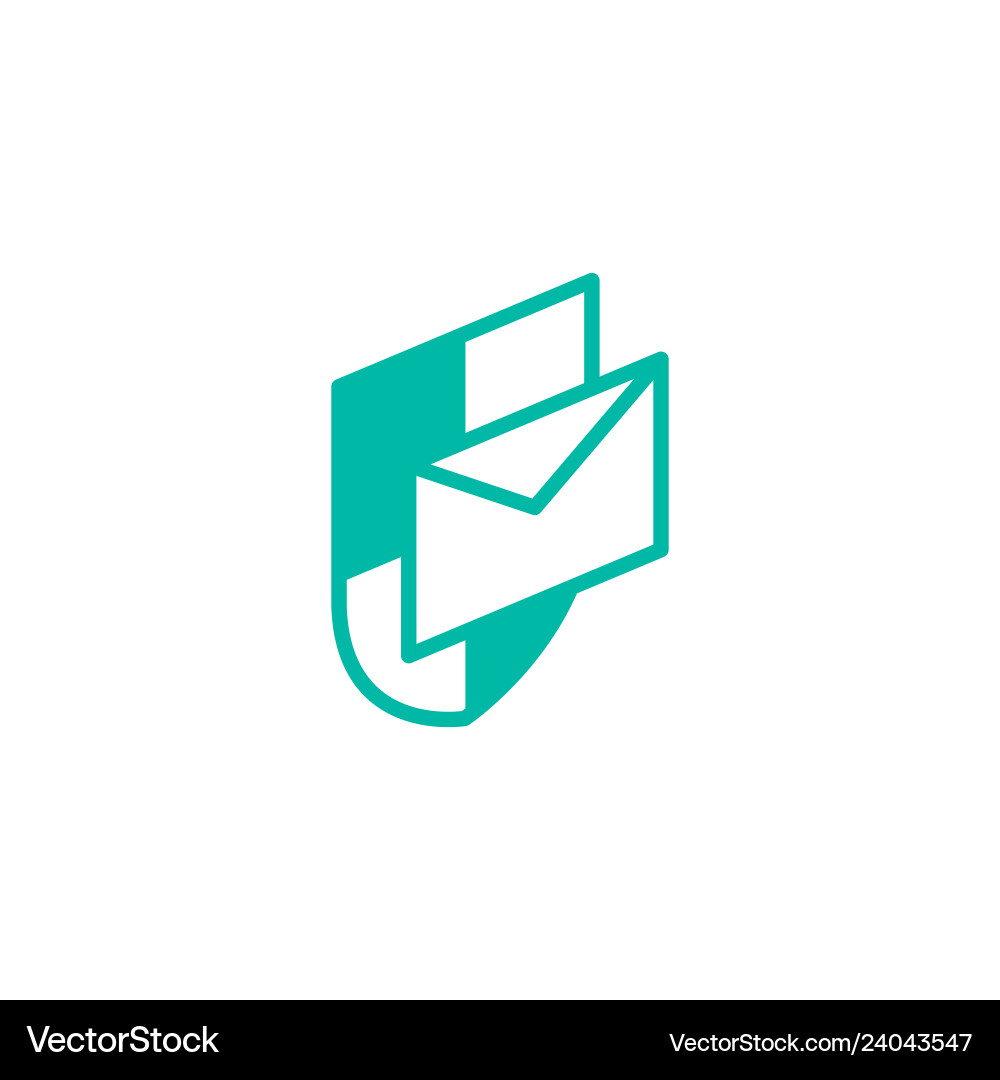 Secure message chat bubble logo icon element Secure message chat bubble logo icon element vector image