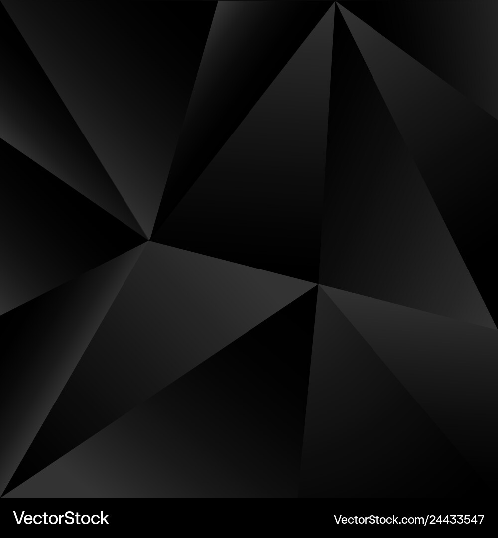 Triangle black shape abstract background Triangle black shape abstract background Vector Image
