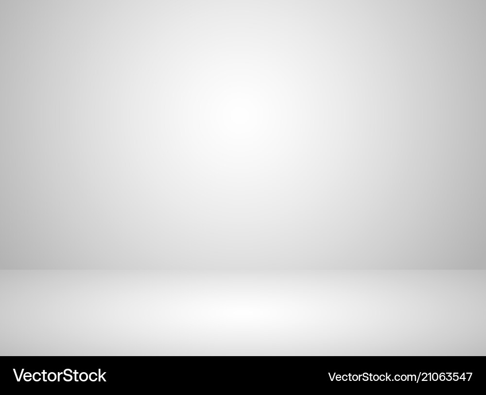 White Studio Room Background Royalty Free Vector Image