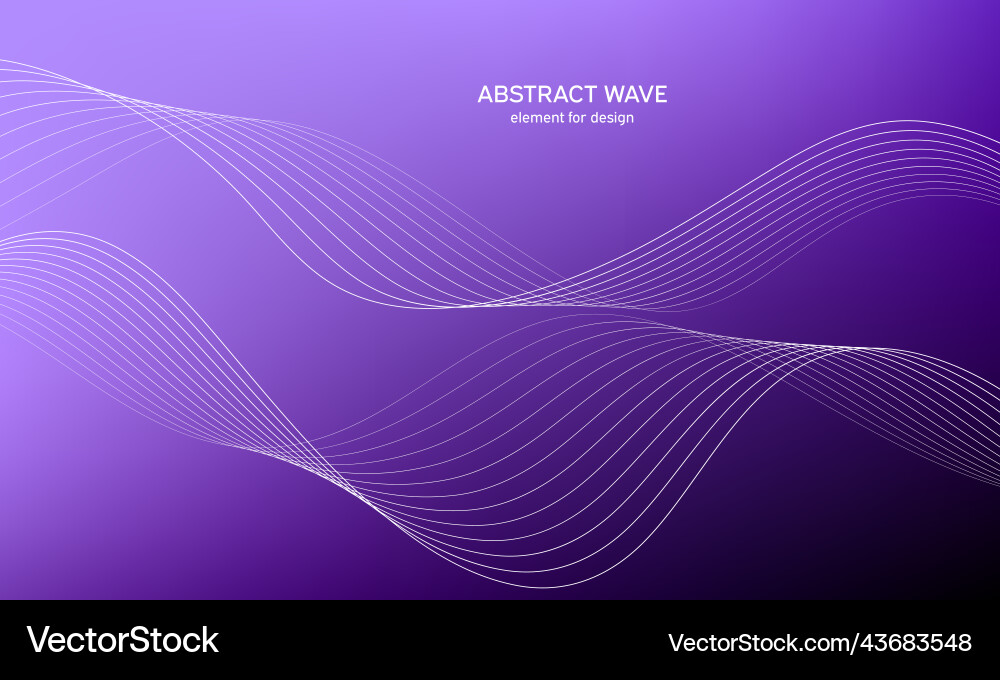 Abstract wave element for design digital Abstract wave element for design digital vector image