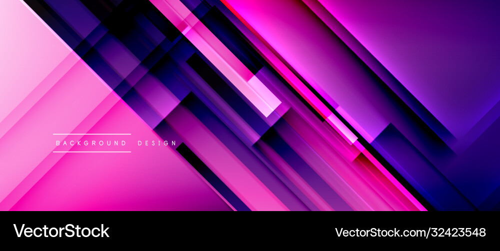 Dynamic lines on fluid color gradient trendy Dynamic lines on fluid color gradient trendy vector image