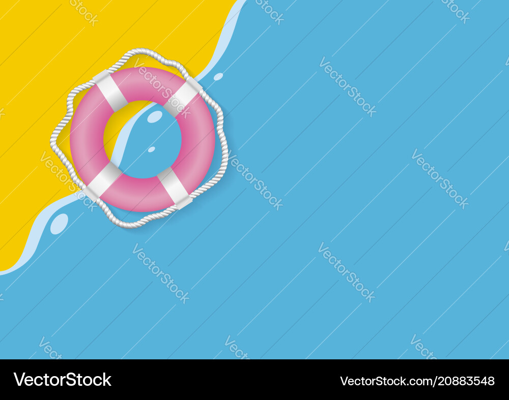 Summer concept design vector image