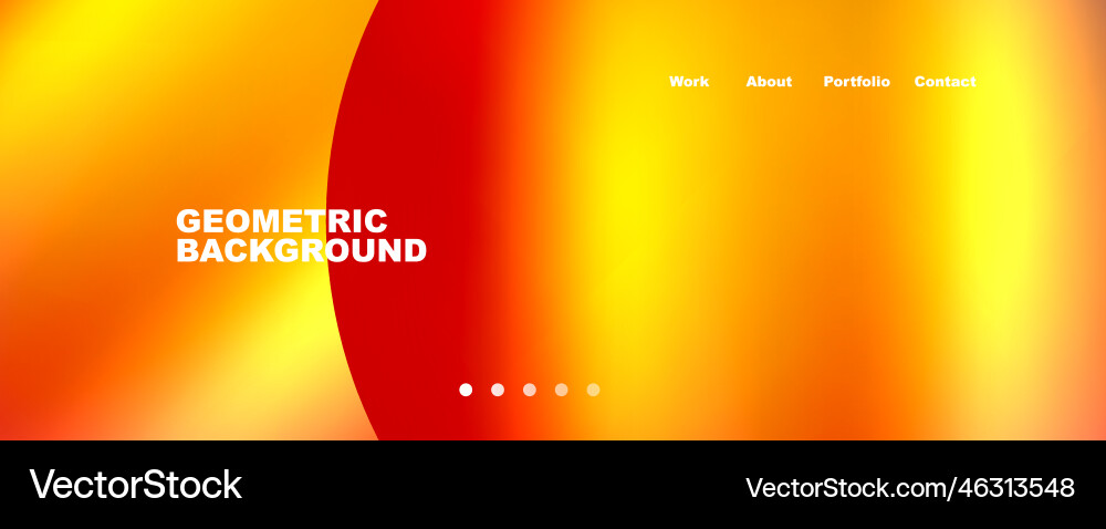 Trendy simple circle gradient abstract background Vector Image
