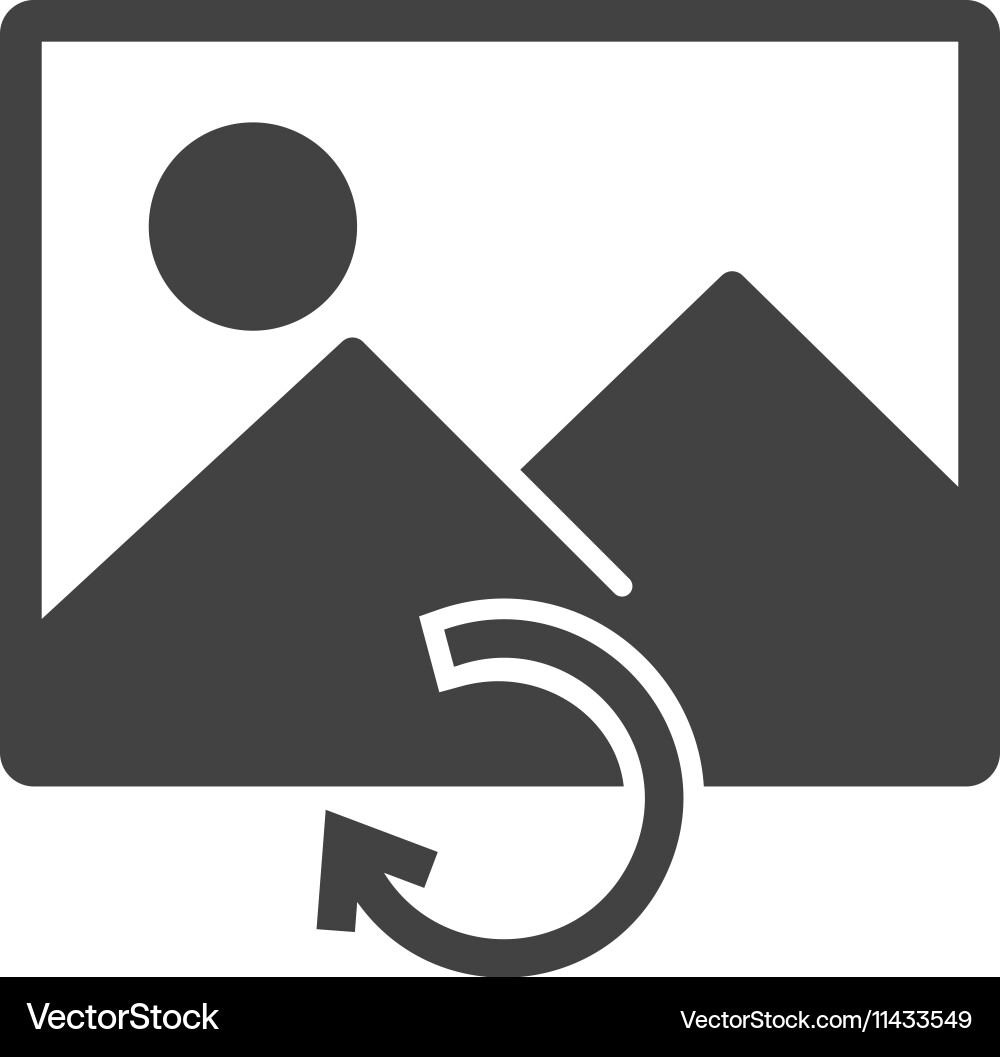 Reload image vector image