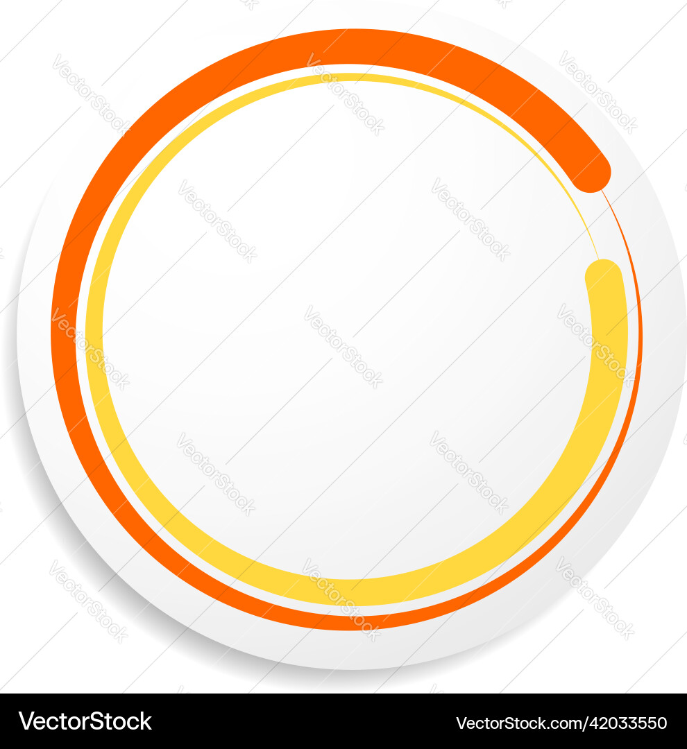 Circle circular badge label tag and button shape Circle circular badge label tag and button shape Vector Image