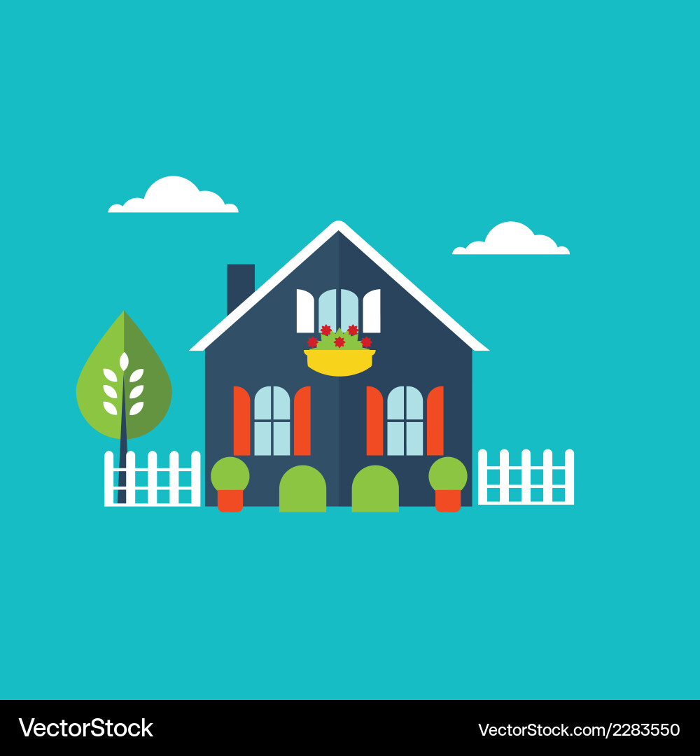 House home Royalty Free Vector Image - VectorStock