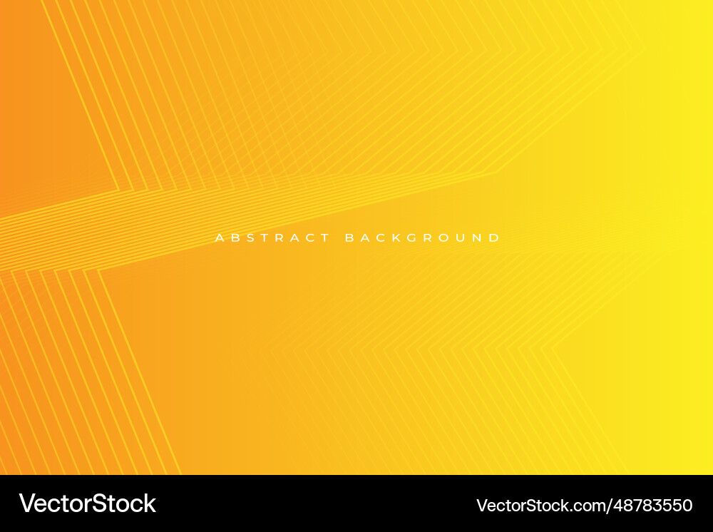 Yellow abstract gradient background with line Yellow abstract gradient background with line vector image