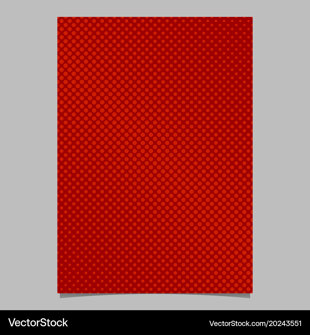 Abstract halftone circle pattern background vector image