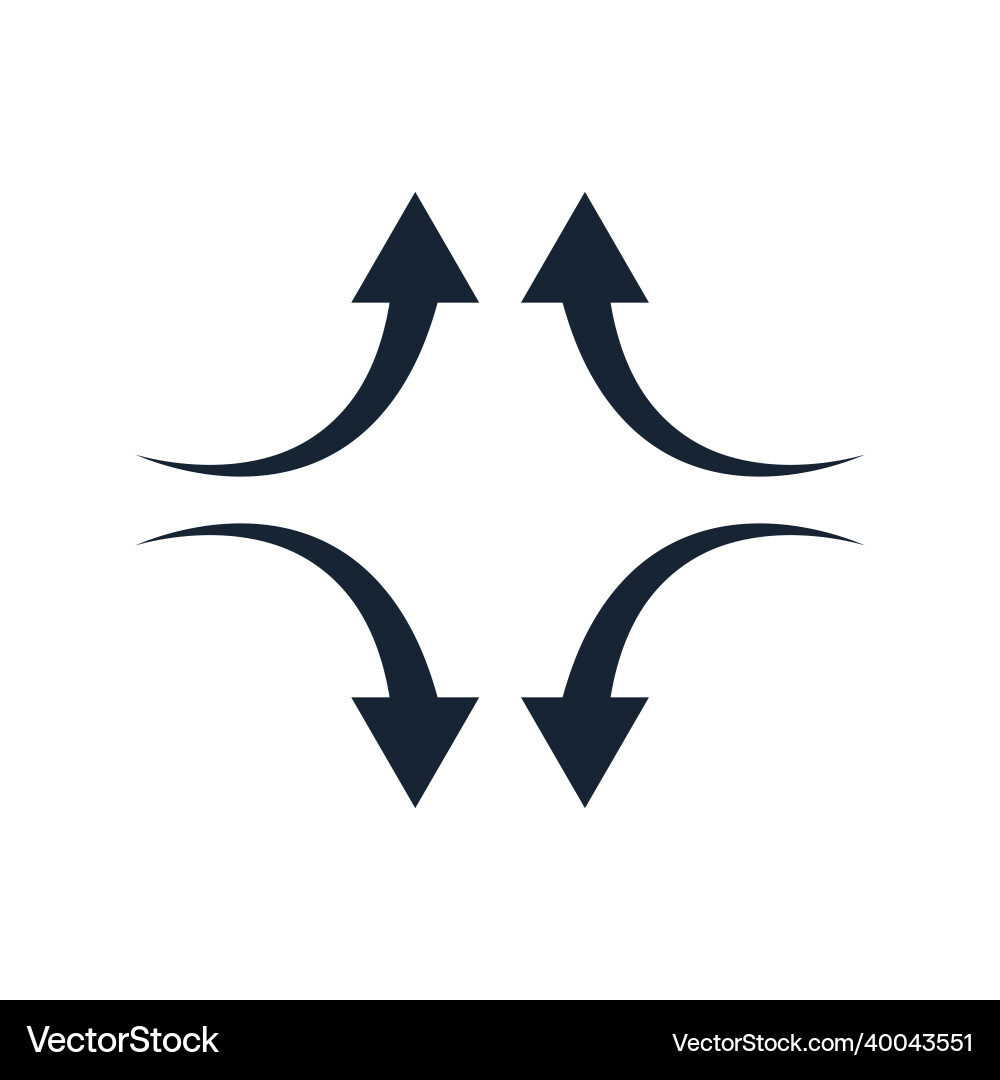Arrow rotate icon simple pointer icons for ui Arrow rotate icon simple pointer icons for ui vector image