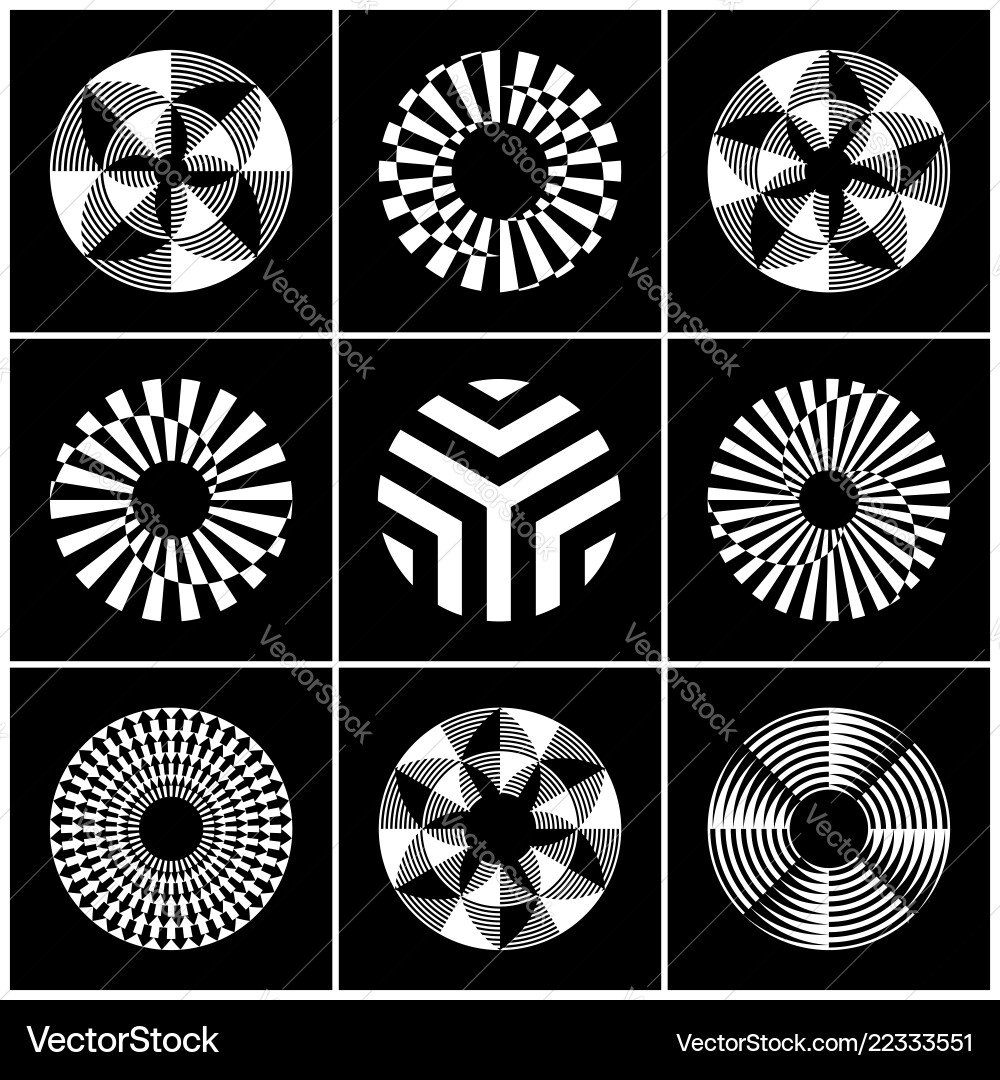 Design elements set Design elements set vector image
