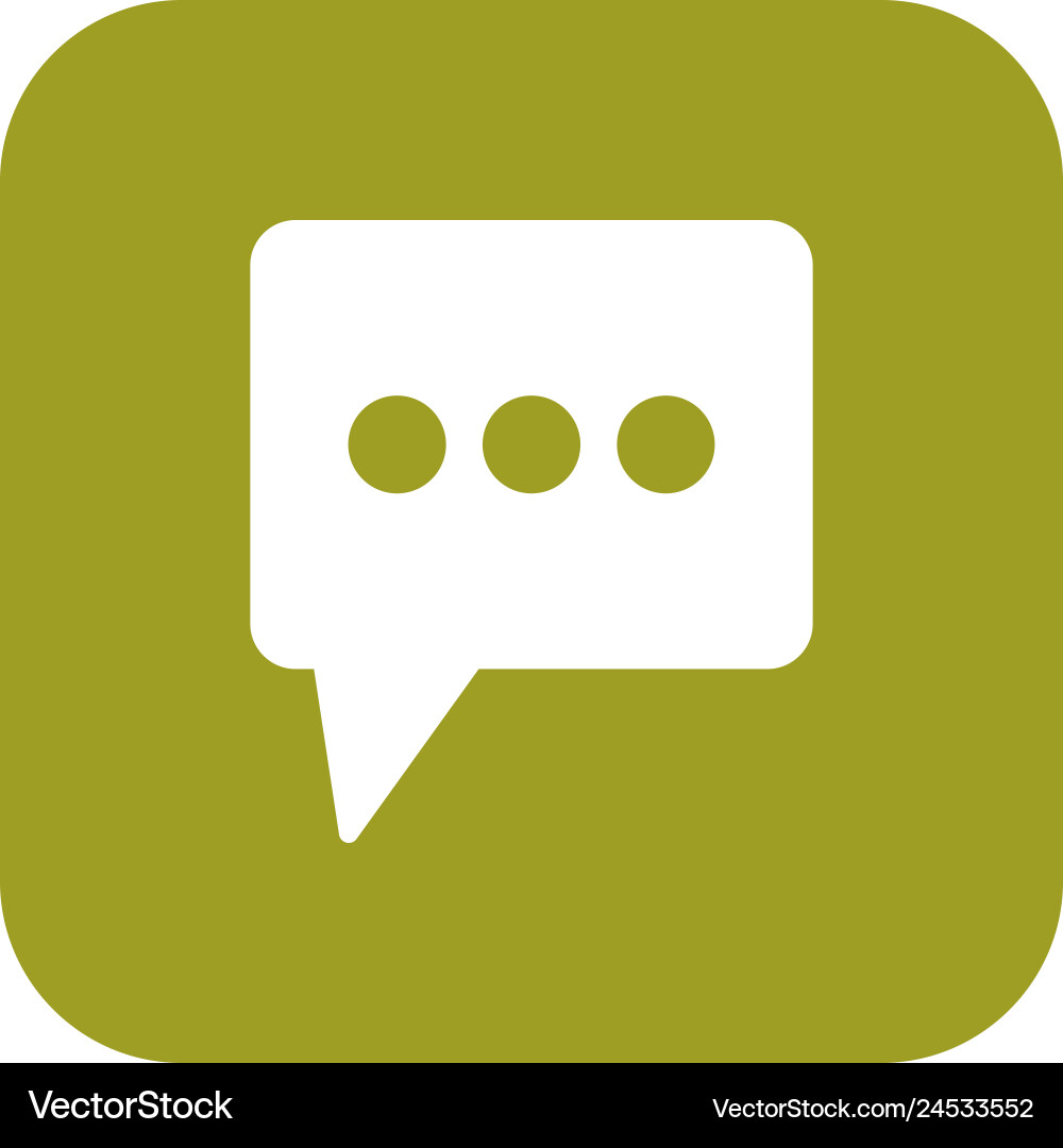 Message icon Vector Image