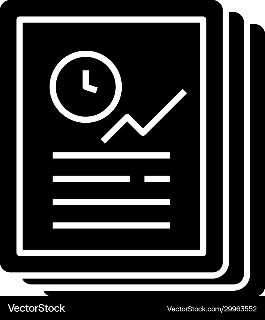Objective task black icon concept Royalty Free Vector Image