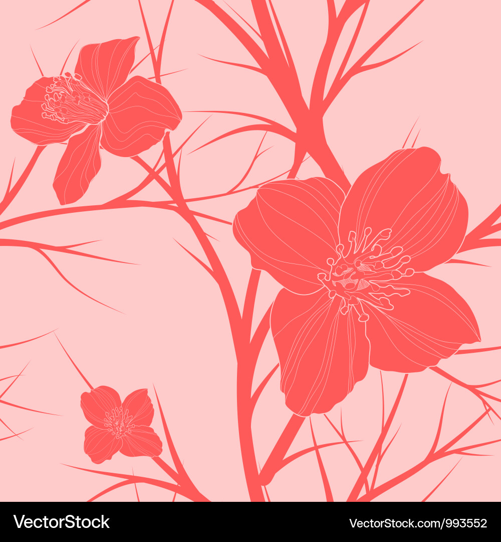 Seamless pattern vector image