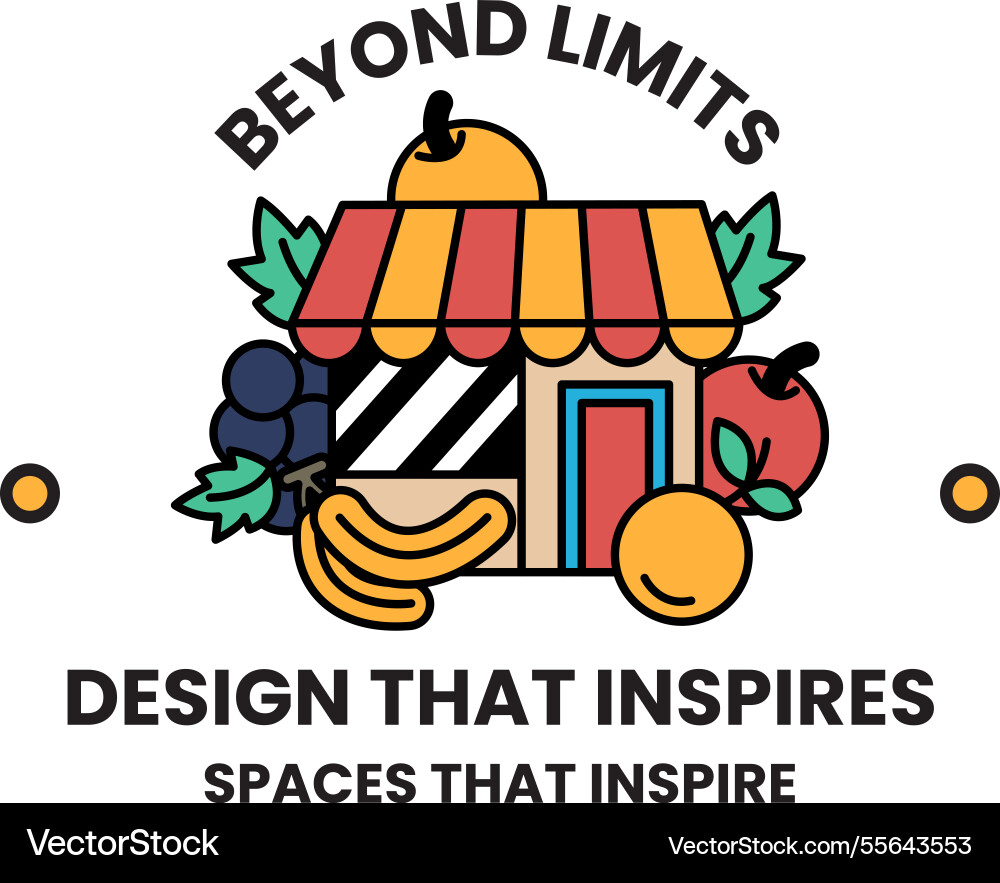Beyond limits is the title of image Beyond limits is the title of image Vector Image
