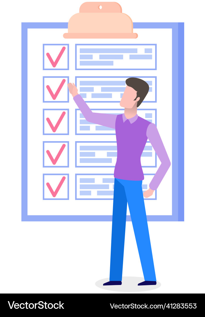 Month scheduling to do list time management Month scheduling to do list time management vector image