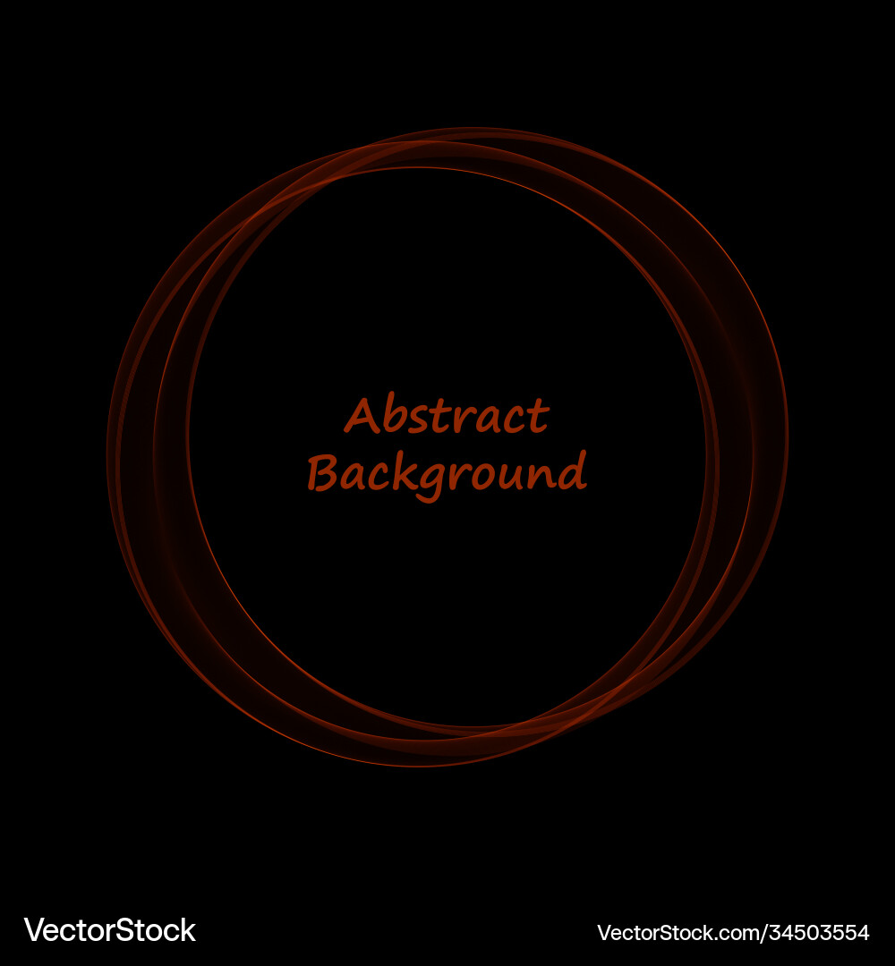 Wave in form a circle abstract lines eps Wave in form a circle abstract lines eps Vector Image