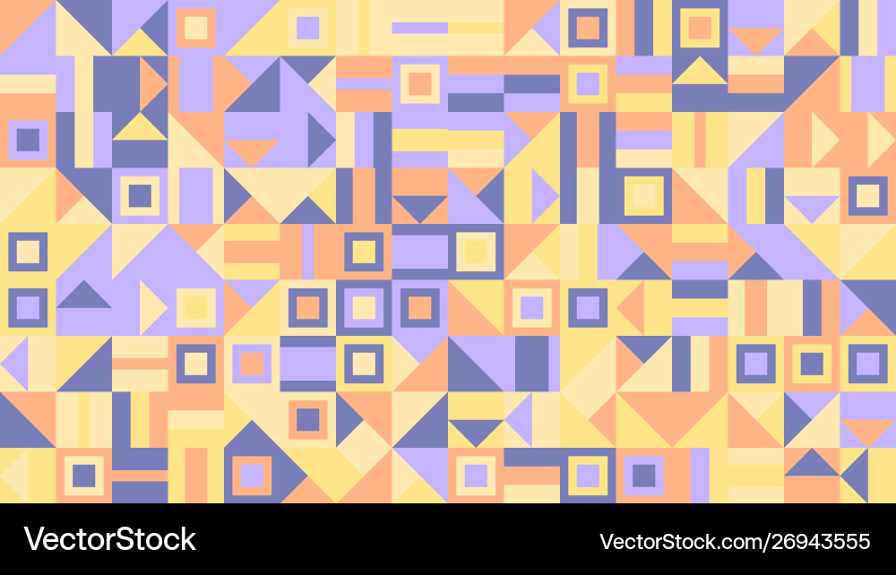 Abstract colorful geometrical mosaic pattern Abstract colorful geometrical mosaic pattern Vector Image