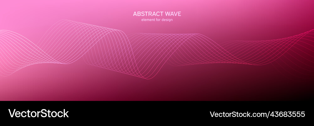 Abstract wave element for design digital Abstract wave element for design digital vector image