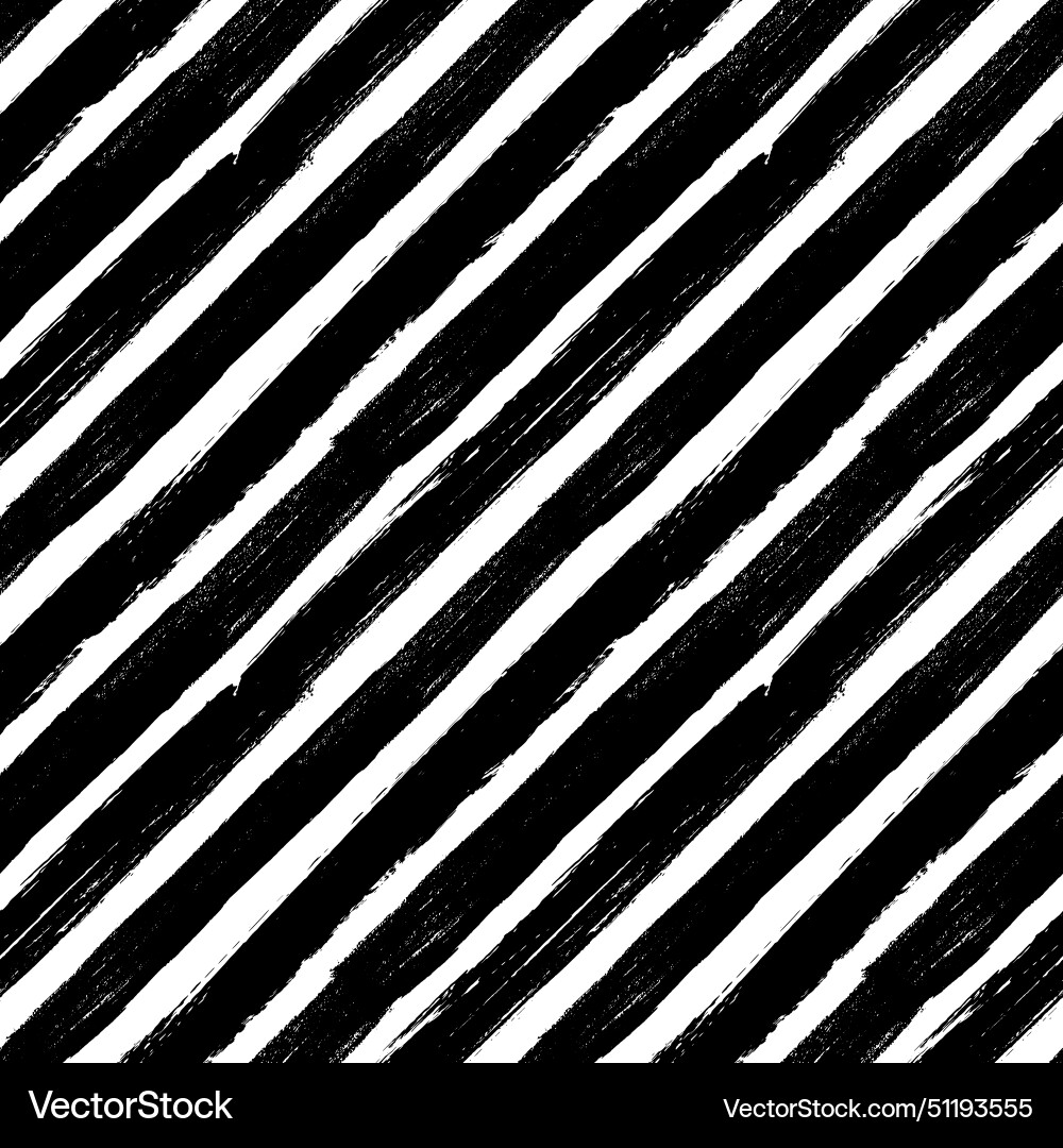 Diagonal stripe pattern seamless painted Diagonal stripe pattern seamless painted vector image