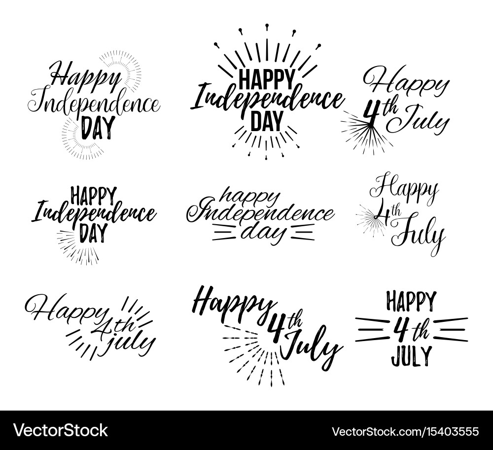 Fourth of July Celebration Vector Image