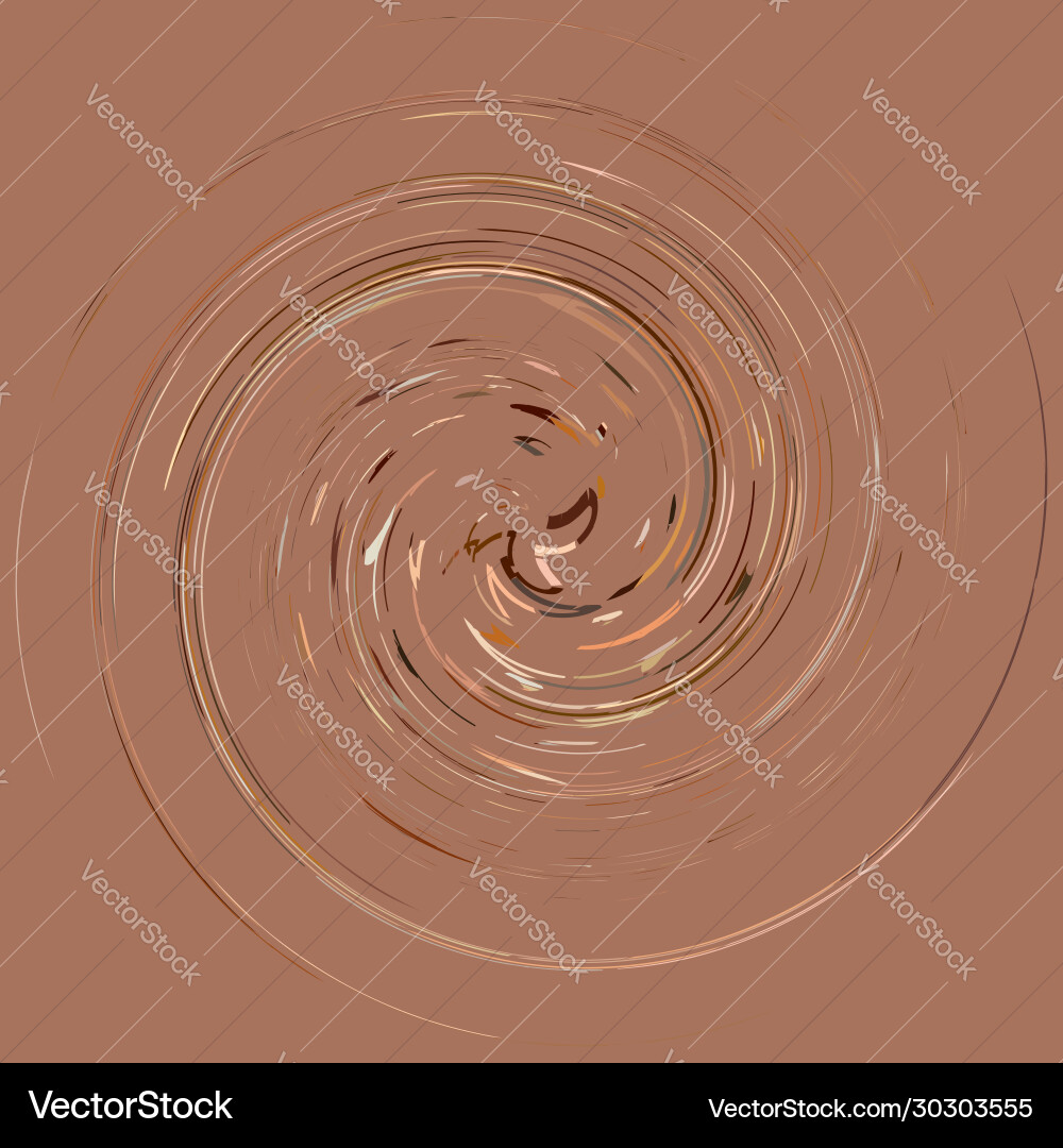 Monochrome cyclic cycle concentric rings revolved Vector Image