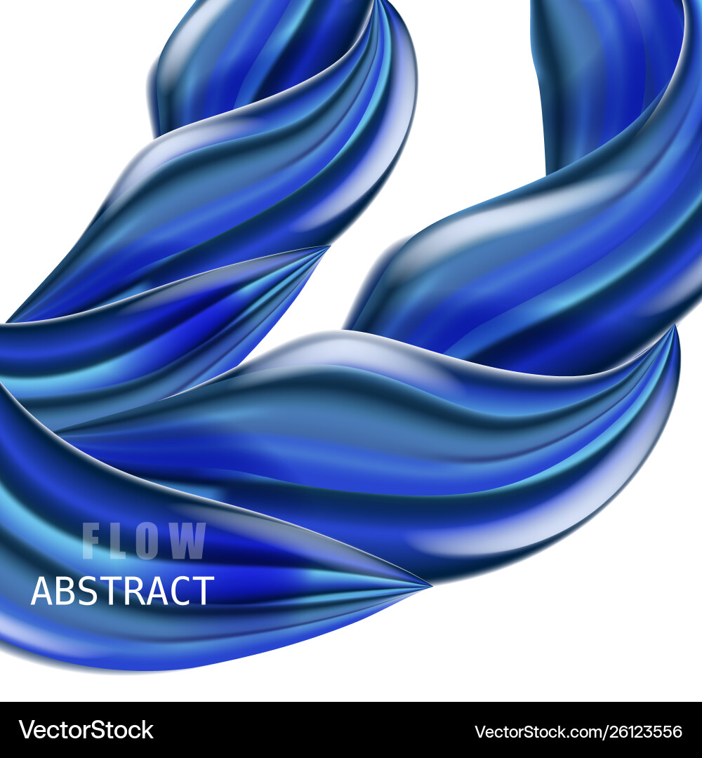 Modern fluid gradient colorful flow composition Modern fluid gradient colorful flow composition vector image