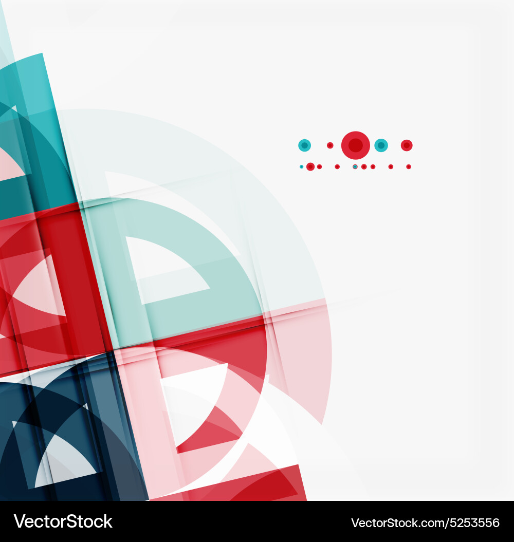 Semicircle triangle pattern Vector Image