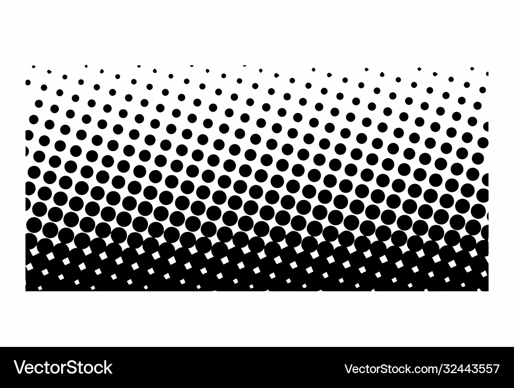 Abstract gradient halftone pattern collection vector image