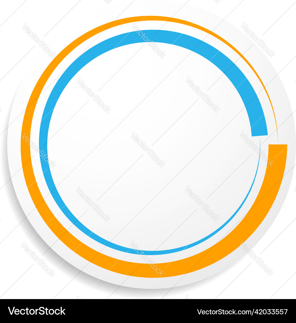 Circle circular badge label tag and button shape Circle circular badge label tag and button shape Vector Image