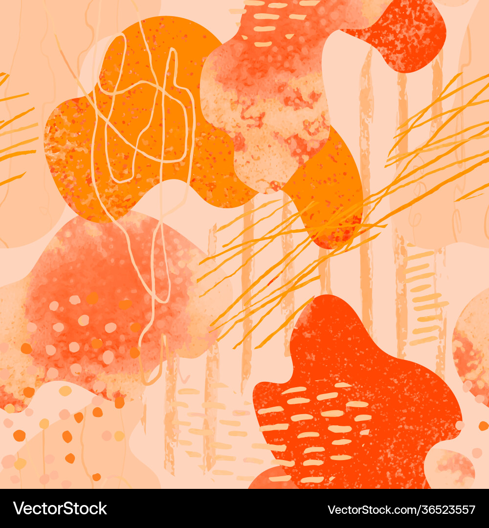 Seamless pattern with hand drawn abstract Seamless pattern with hand drawn abstract vector image