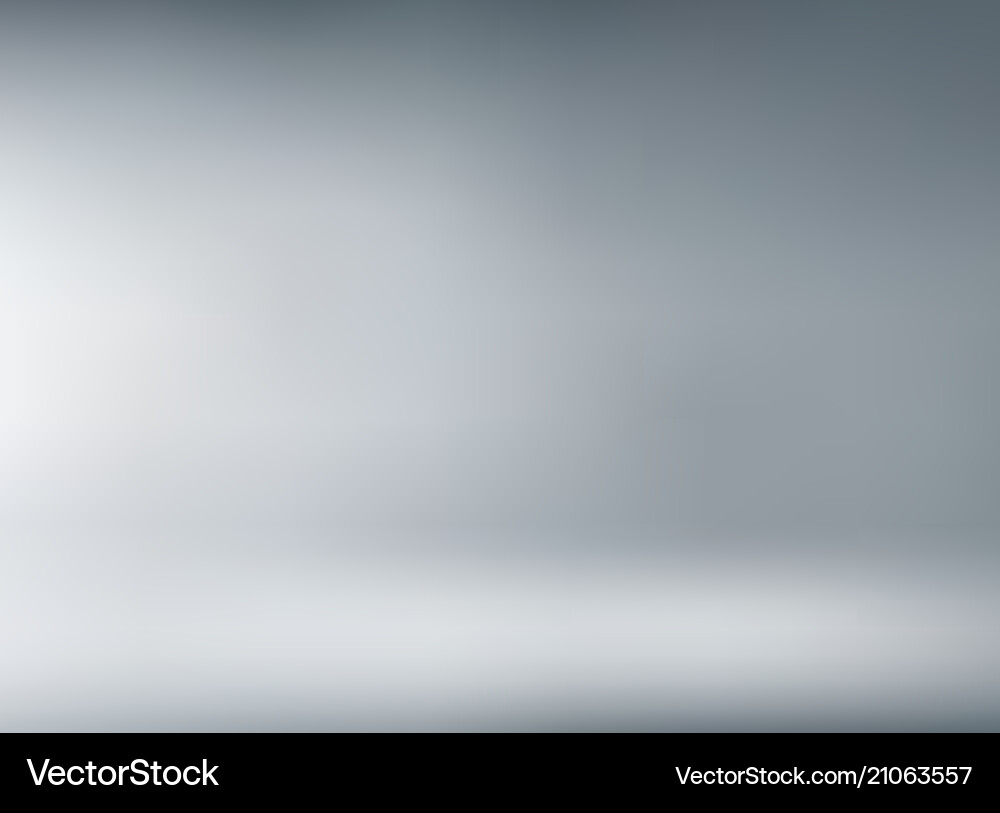Studio room gray background with soft lighting Studio room gray background with soft lighting vector image