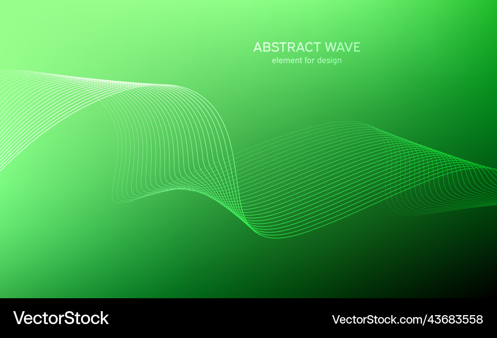 Abstract wave element for design digital Abstract wave element for design digital Vector Image