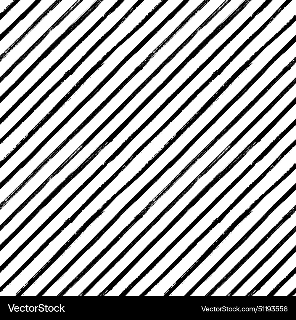 Diagonal stripe pattern seamless painted vector image