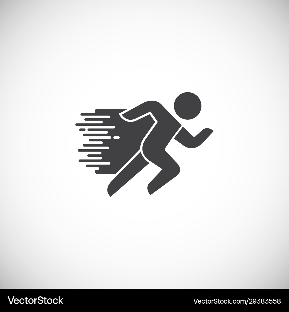 High performance related icon on background Vector Image