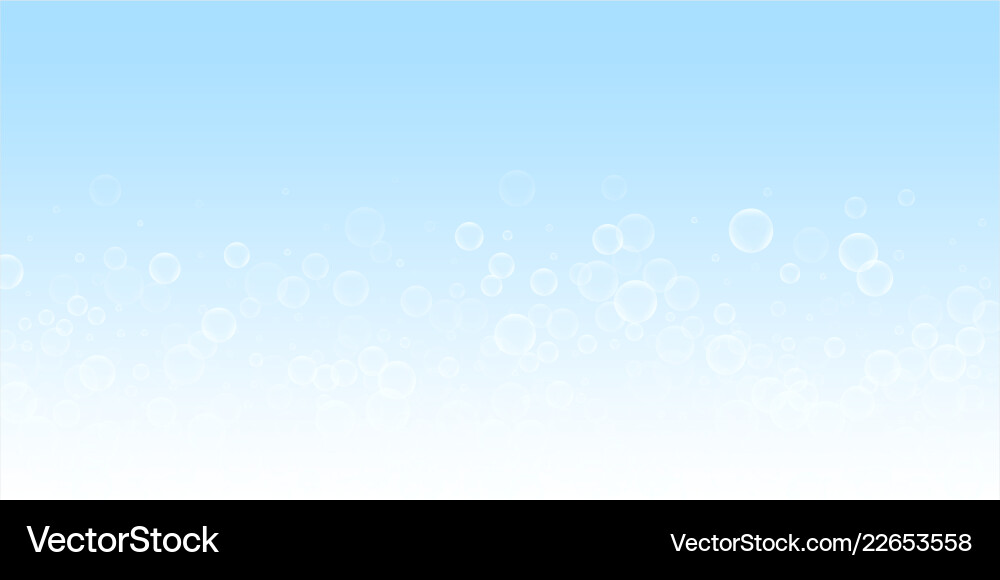 Random soap bubbles abstract background blowing b Random soap bubbles abstract background blowing b vector image