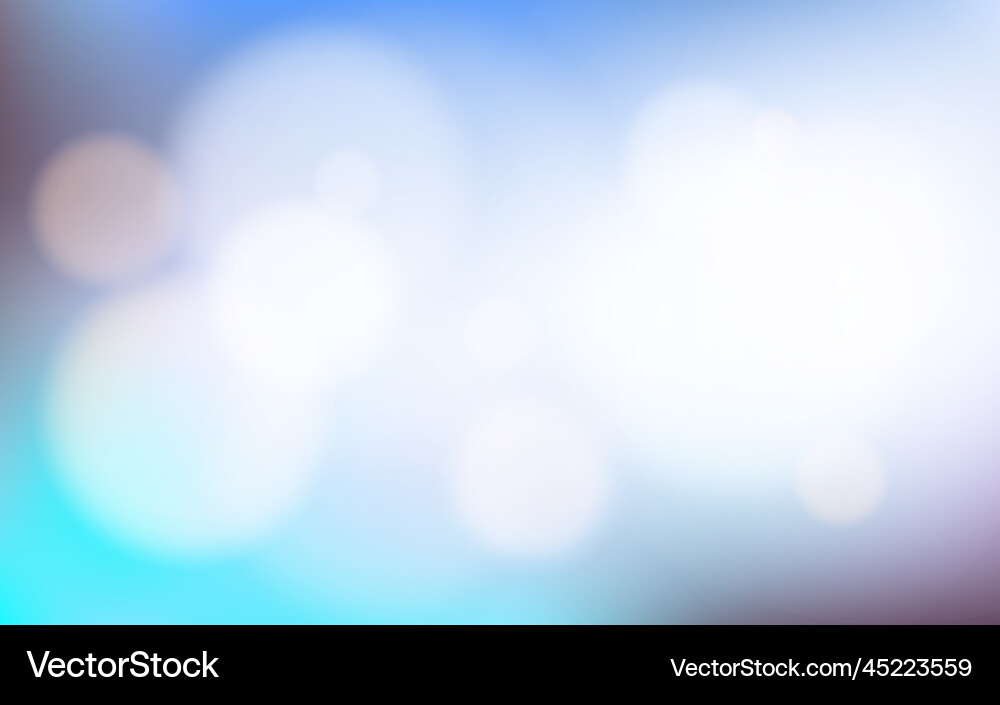 Abstract blurred bokeh soft light background Abstract blurred bokeh soft light background vector image