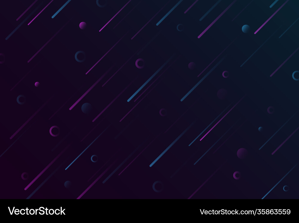 Abstract minimalistic background with falling vector image